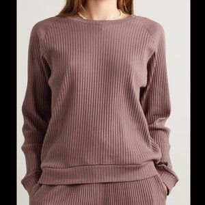 Baserange ribbed sweatshirt - organic cotton,  size XS